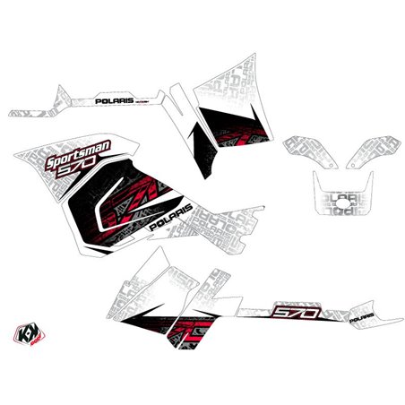 Kit Déco Quad Rock Polaris 570 Sportsman Touring Blanc (2018-2023)