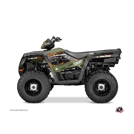 Kit Déco Quad Action Polaris 570 Sportsman Touring Vert (2018-2023)