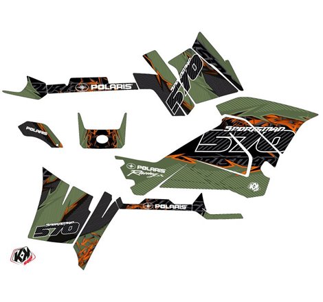 Kit Déco Quad Action Polaris 570 Sportsman Touring Vert (2018-2023)