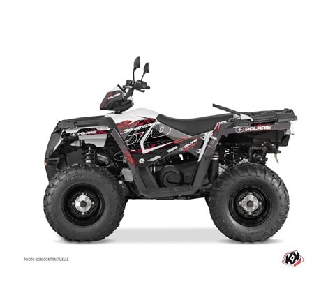 Kit Déco Quad Action Polaris 570 Sportsman Touring Rouge (2018-2023)
