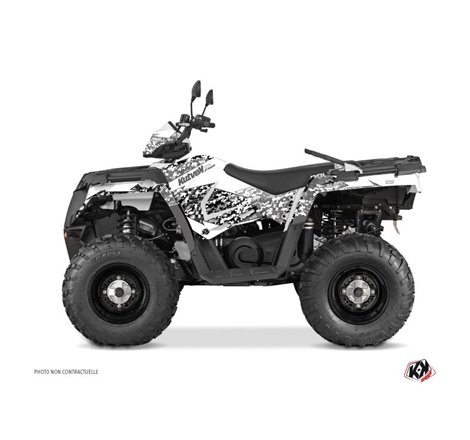 Kit Déco Quad Predator Polaris 570 Sportsman Touring Blanc (2018-2023)