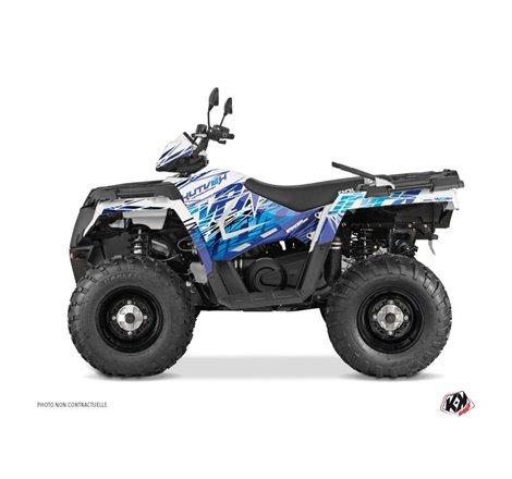 Kit Déco Quad Eraser Polaris 570 Sportsman Touring Bleu (2018-2023)