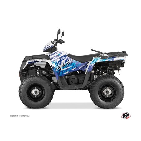 Kit Déco Quad Eraser Polaris 570 Sportsman Touring Bleu (2018-2023)
