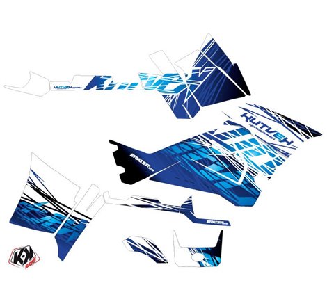 Kit Déco Quad Eraser Polaris 570 Sportsman Touring Bleu (2018-2023)
