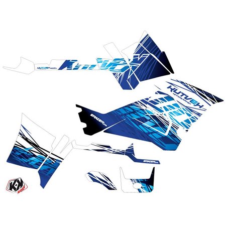 Kit Déco Quad Eraser Polaris 570 Sportsman Touring Bleu (2018-2023)