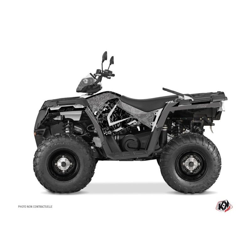 Kit Déco Quad Zombies Dark Polaris 570 Sportsman Touring Noir (2018-2023)