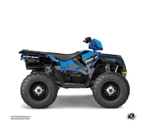 Kit Déco Quad Serie Polaris 570 Sportsman Touring Bleu (2018-2023)
