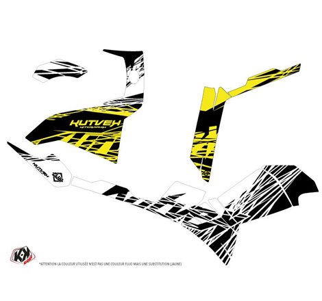 Kit Déco Quad Eraser Fluo Polaris 500-800 Sportsman Forest Jaune (2011-2023)