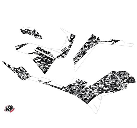 Kit Déco Quad Predator Polaris 500-800 Sportsman Forest Blanc (2011-2023)