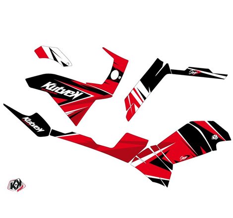 Kit Déco Quad Stage Polaris 500-800 Sportsman Forest Rouge (2011-2023)