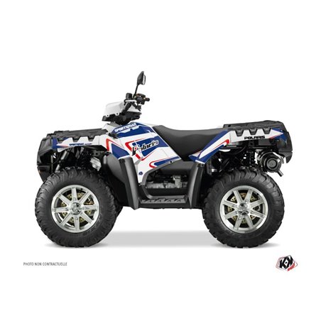 Kit Déco Quad Vintage Polaris 550 Sportsman Forest Bleu (2010-2012)