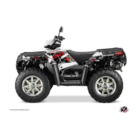 Kit Déco Quad Visor Polaris 550 Sportsman Forest Rouge (2010-2012)