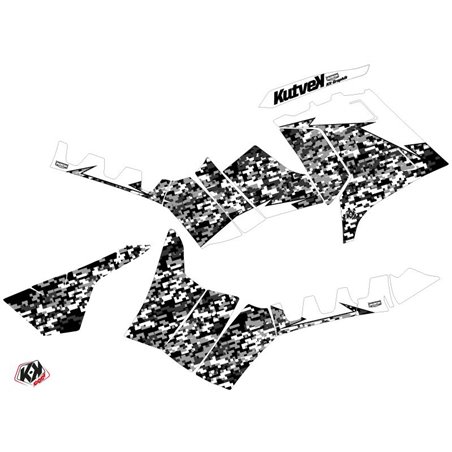 Kit Déco Quad Predator Polaris 550-850-1000 Sportsman Touring Blanc (2010-2012)
