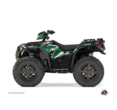 Kit Déco Quad Jungle Polaris 850 Sportsman Forest Noir Vert (2009-2012)