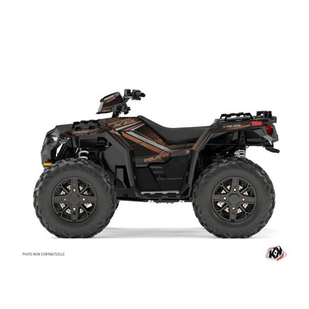 Kit Déco Quad Rock Polaris 850 Sportsman Forest Marron (2009-2012)
