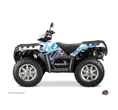 Kit Déco Quad Eraser Polaris 1000 Sportsman Forest Bleu (2010-2012)