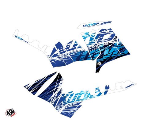 Kit Déco Quad Eraser Polaris 1000 Sportsman Forest Bleu (2010-2012)