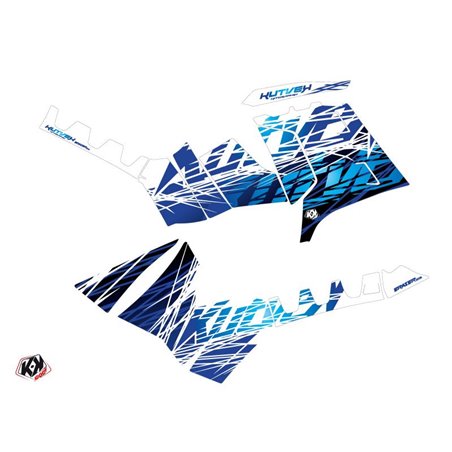 Kit Déco Quad Eraser Polaris 1000 Sportsman Forest Bleu (2010-2012)