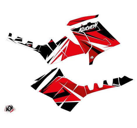 Kit Déco Quad Stage Polaris 1000 Sportsman Forest Rouge (2010-2012)