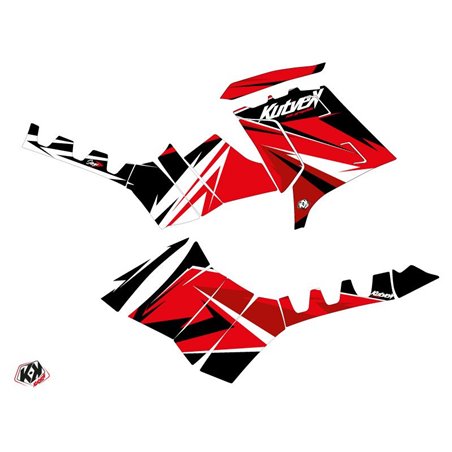 Kit Déco Quad Stage Polaris 1000 Sportsman Forest Rouge (2010-2012)