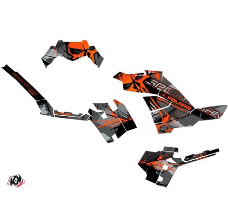 Kit Déco Quad Evil Polaris 1000 Sportsman XP Forest Gris Orange (2017-2021)