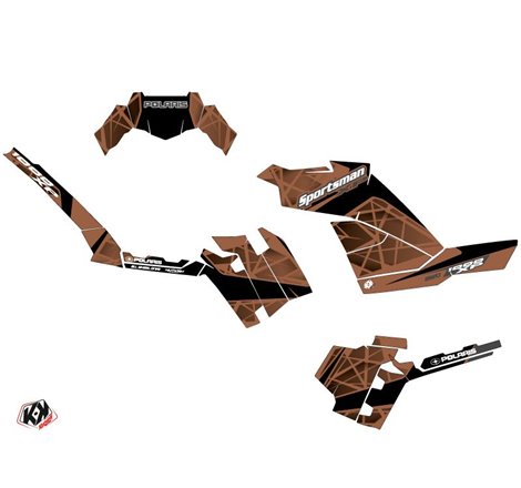 Kit Déco Quad Spin Polaris 1000 Sportsman XP Forest Marron (2017-2021)