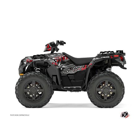 Kit Déco Quad Lifter Polaris 1000 Sportsman XP Forest Rouge (2017-2021)