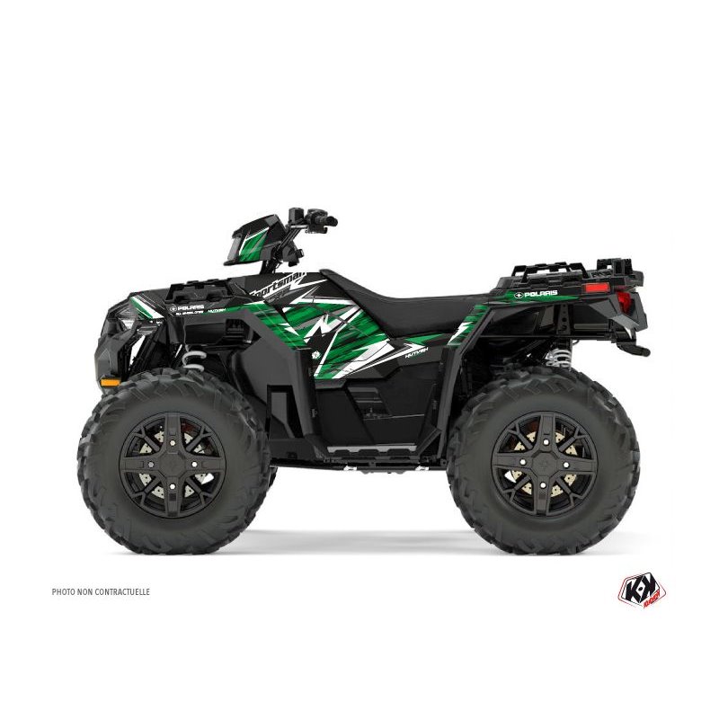Kit Déco Quad Jungle Polaris 1000 Sportsman XP Forest Noir Vert (2017-2021)