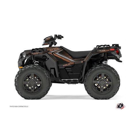 Kit Déco Quad Rock Polaris 1000 Sportsman XP Forest Marron (2017-2021)