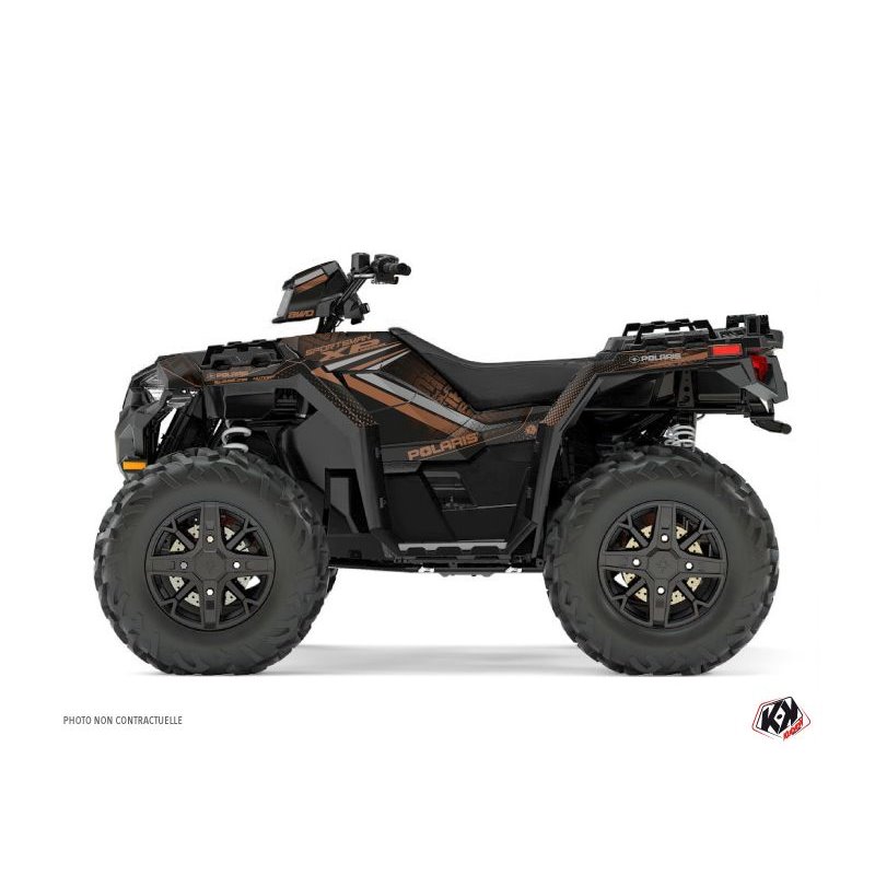 Kit Déco Quad Rock Polaris 1000 Sportsman XP Forest Marron (2017-2021)