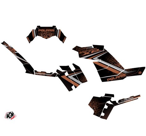 Kit Déco Quad Rock Polaris 1000 Sportsman XP Forest Marron (2017-2021)