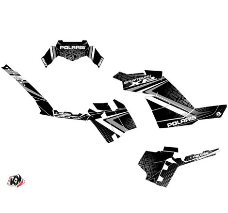 Kit Déco Quad Rock Polaris 1000 Sportsman XP Forest Gris (2017-2021)