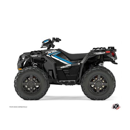 Kit Déco Quad Rock Polaris 1000 Sportsman XP Forest Noir Bleu (2017-2021)