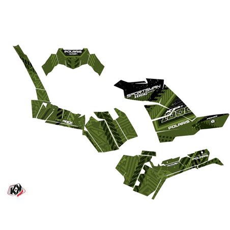 Kit Déco Quad Redrock Polaris 1000 Sportsman XP S Forest Vert (2020-2023)