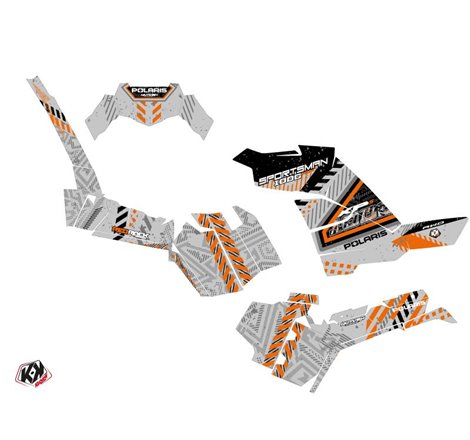 Kit Déco Quad Redrock Polaris 1000 Sportsman XP S Forest Gris Orange (2020-2023)