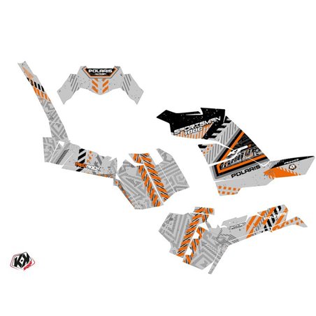 Kit Déco Quad Redrock Polaris 1000 Sportsman XP S Forest Gris Orange (2020-2023)