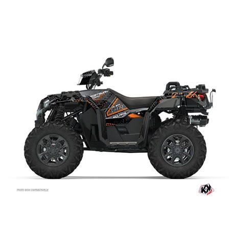 Kit Déco Quad Redrock Polaris 1000 Sportsman XP S Forest Noir Orange (2020-2023)