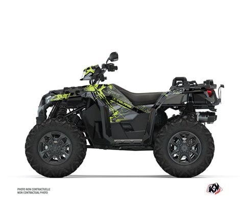Kit Déco Quad Evil Polaris 1000 Sportsman XP S Forest Gris Vert (2020-2023)