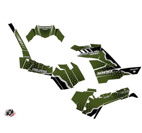 Kit Déco Quad Splinter Polaris 1000 Sportsman XP S Forest Vert (2020-2023)