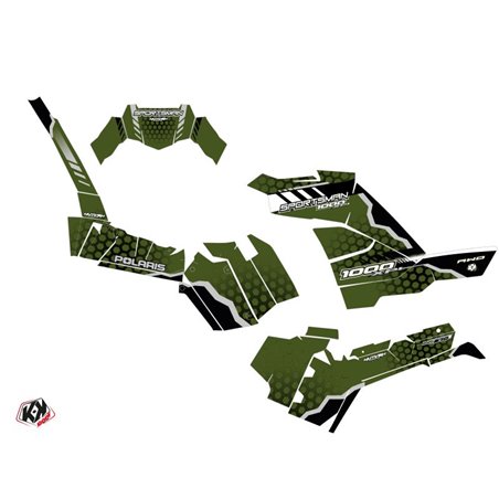 Kit Déco Quad Splinter Polaris 1000 Sportsman XP S Forest Vert (2020-2023)