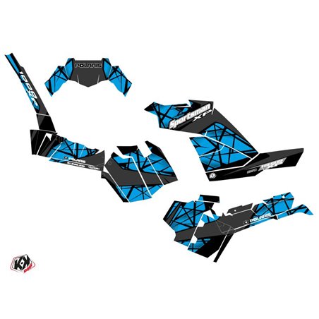 Kit Déco Quad Spin Polaris 1000 Sportsman XP S Forest Bleu (2020-2023)