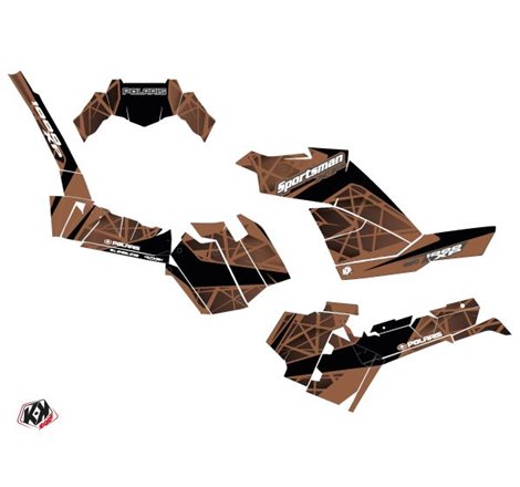 Kit Déco Quad Spin Polaris 1000 Sportsman XP S Forest Marron (2020-2023)