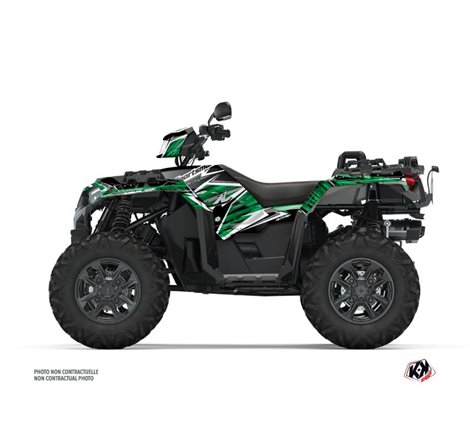 Kit Déco Quad Jungle Polaris 1000 Sportsman XP S Forest Noir Vert (2020-2023)