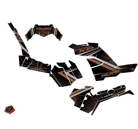 Kit Déco Quad Rock Polaris 1000 Sportsman XP S Forest Marron (2020-2023)