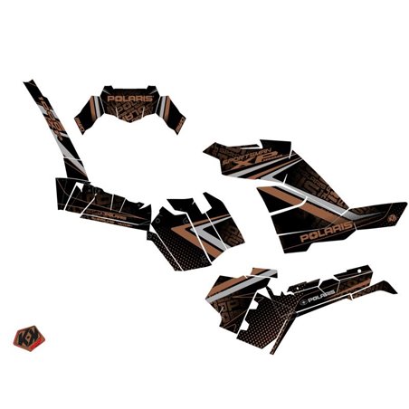 Kit Déco Quad Rock Polaris 1000 Sportsman XP S Forest Marron (2020-2023)