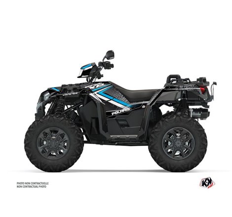 Kit Déco Quad Rock Polaris 1000 Sportsman XP S Forest Noir Bleu (2020-2023)