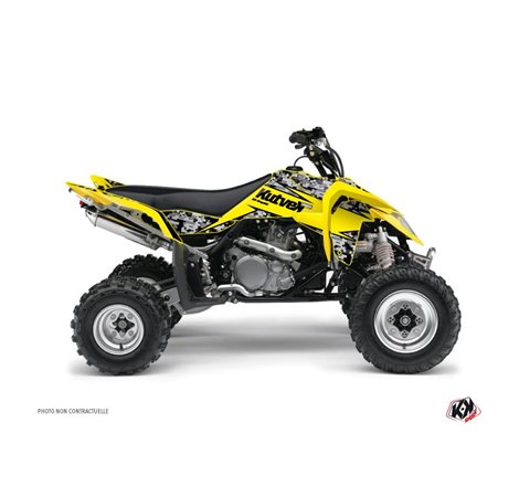 Kit Déco Quad Predator Suzuki 450 LTR Jaune (2007-2014)
