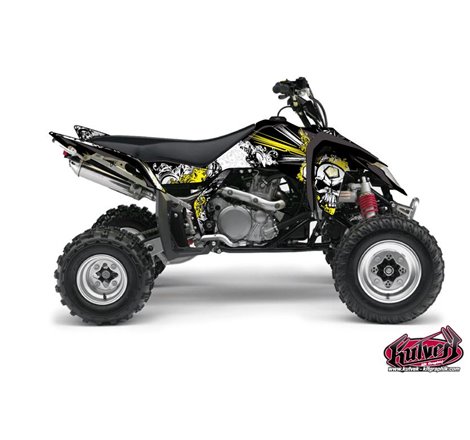 Kit Déco Quad Trash Suzuki 450 LTR Noir Jaune (2007-2014)