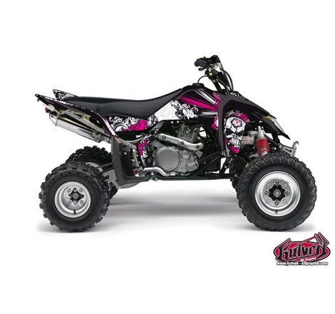 Kit Déco Quad Trash Suzuki 450 LTR Noir Rose (2007-2014)