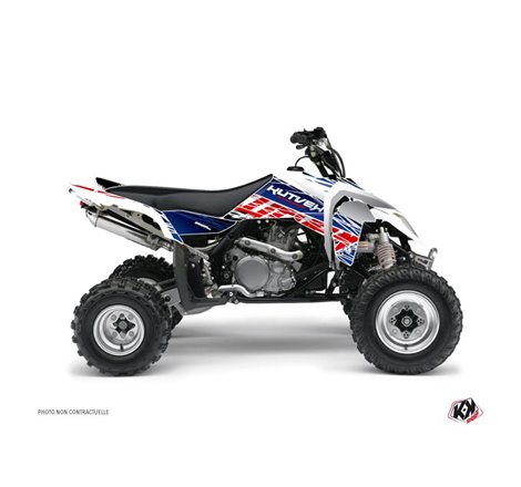 Kit Déco Quad Eraser Suzuki 450 LTR Bleu Rouge (2007-2014)